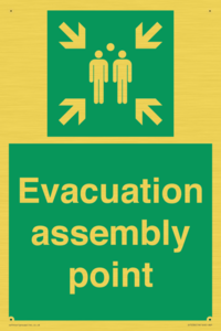 Evacuation assembly point